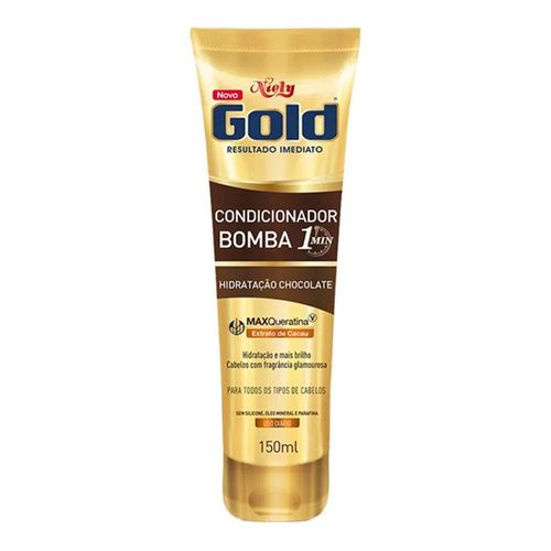 Condicionador Niely Bomba de Chocolate 150ml Condicionador Niely Bomba de Chocolate 150ml