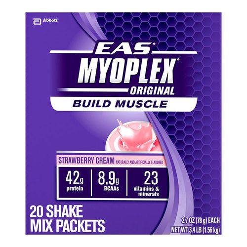 Myoplex Original 42g (20 sachês) - EAS Myoplex Original 42g (20 sachês) - EAS