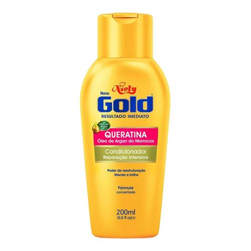 Condicionador Niely Gold Queratina 200ml