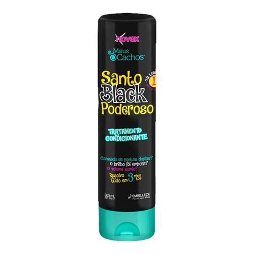 Condicionador Novex Meus Cachos Santo Black Poderoso 300ml