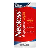 Neotoss Adulto 3,0mg/ml Neo Química 100ml Xarope