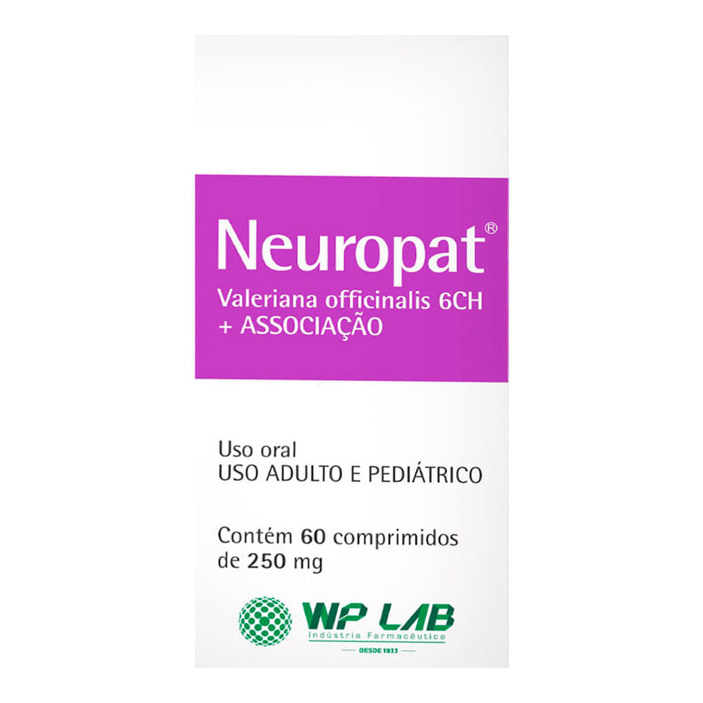 Neuropat WP Lab 60 Comprimidos - Drogarias Pacheco