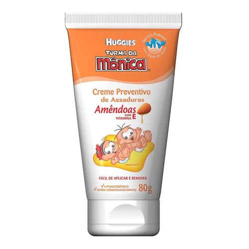 Creme Preventivo de Assaduras Huggies Amêndoas 80g Creme Preventivo de Assaduras Huggies Amêndoas 80g