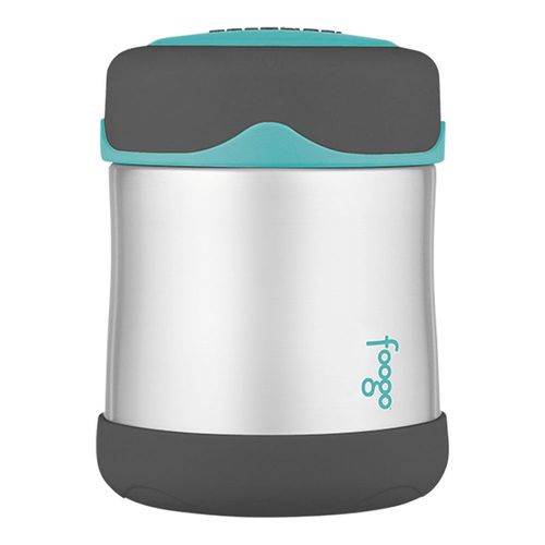 Pote Térmico Foogo 290 ml Cinza e Azul Thermos Pote Térmico Foogo 290 ml Cinza e Azul Thermos