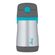 Garrafinha Térmica Foogo 290 ml Cinza e Azul Thermos