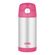 Garrafinha Térmica Funtainer 355 ml Rosa e Inox Thermos