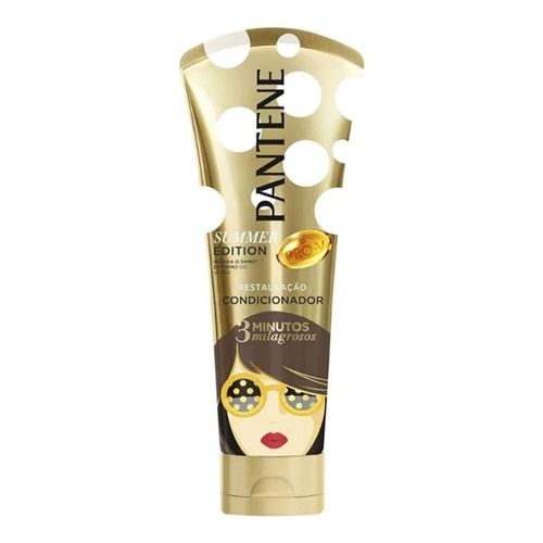 Condicionador Pantene Summer 3 Minutos Milagrosos Restauração 90ml Condicionador Pantene Summer 3 Minutos Milagrosos Restauração 90ml