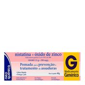 Nistatina+ Oxido Zinco Genérico Neo Química 60g