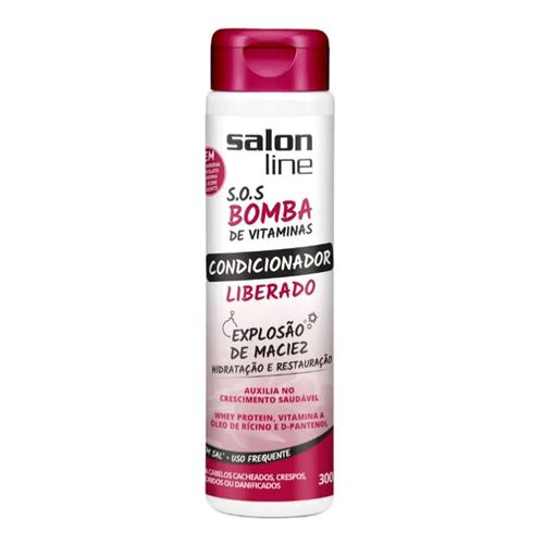 Condicionador Salon Line S.O.S Bomba de Vitaminas Liberado 300ml