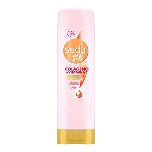 Condicionador Seda By Niina Secrets Colágeno + Vitamina C 325ml Condicionador Seda By Niina Secrets Colágeno + Vitamina C 325ml