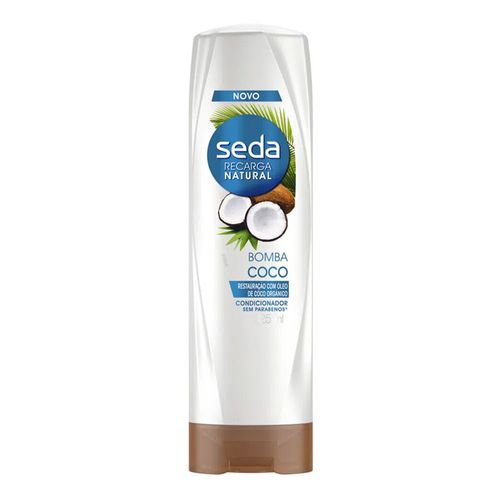 Condicionador Seda Recarga Natural Bomba Coco 325ml Condicionador Seda Recarga Natural Bomba Coco 325ml