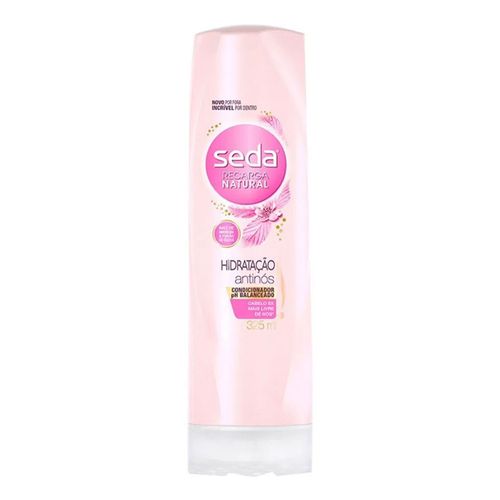 Condicionador Seda Recarga Natural Hidratação Anti-Nós 325ml