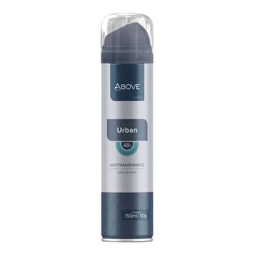 Desodorante Above Aerosol Men Urban 150ml Desodorante Above Aerosol Men Urban 150ml