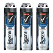 Desodorante Aerosol Active 90g 3 Unidades