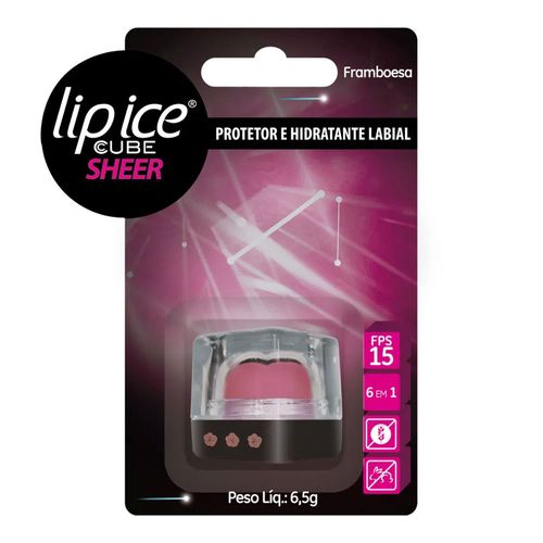 Protetor Labial Lip Ice Cube Sheer 6,5g Protetor Labial Lip Ice Cube Sheer 6,5g