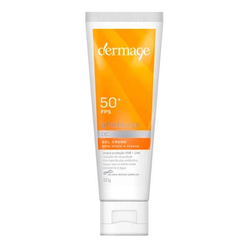 Protetor Solar Facial Dermage Photoage OC FPS 50 50g Protetor Solar Facial Dermage Photoage OC FPS 50 50g