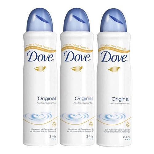 Desodorante Aerosol Dove Original 113ml 3 Unidades