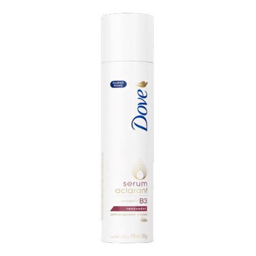 Desodorante Aerosol Dove Serum Aclarant Renovador 110ml Desodorante Aerosol Dove Serum Aclarant Renovador 110ml
