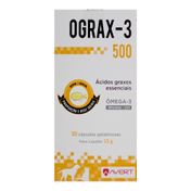 Ograx-3 500mg - 30 Cápsulas Gelatinosas