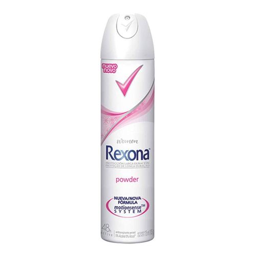 Desodorante Aerosol Feminino Rexona Powder 175ml Desodorante Aerosol Feminino Rexona Powder 175ml