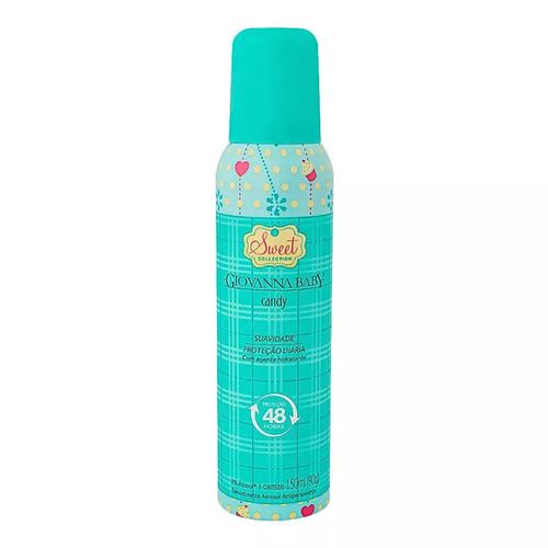 Desodorante Antitranspirante Aerosol Giovanna Baby Candy 150ml