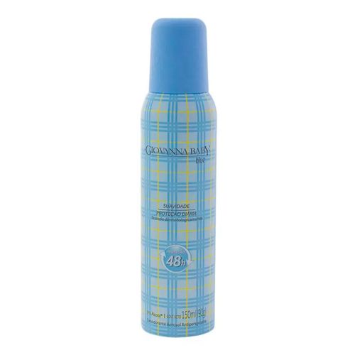 Desodorante Giovanna Baby Aerosol Azul Feminino - 150ml Desodorante Giovanna Baby Aerosol Azul Feminino - 150ml