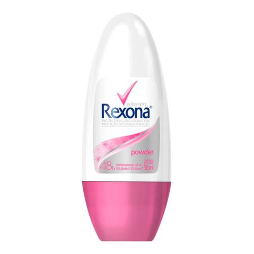 Desodorante Rexona Roll On Powder Dry Feminino 50ml Desodorante Rexona Roll On Powder Dry Feminino 50ml