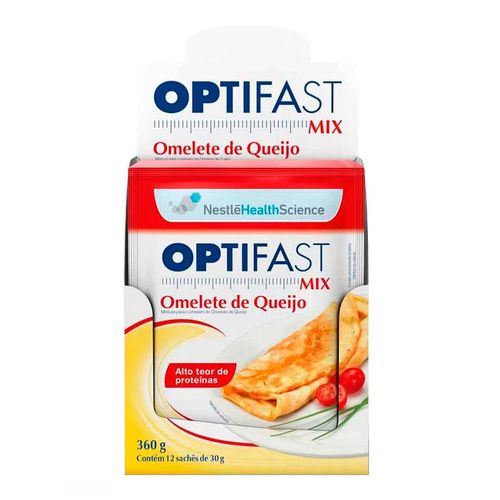 Omelete de Queijo Nestlé Optifast 30g Omelete de Queijo Nestlé Optifast 30g