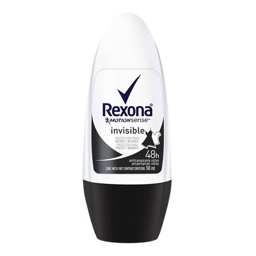 Desodorante Roll On Rexona Invisible Feminino 50ml Desodorante Roll On Rexona Invisible Feminino 50ml