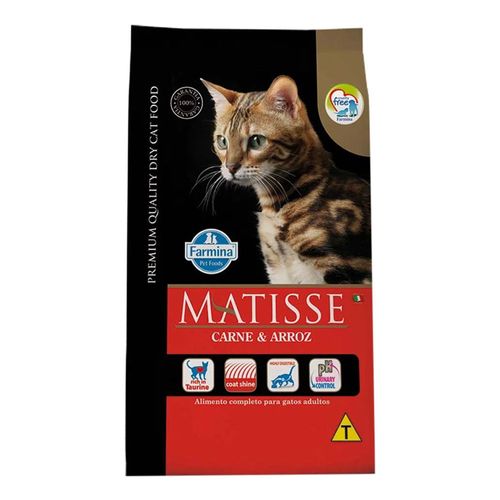 Ração Farmina Matisse Adulto Carne e Arroz Ração Farmina Matisse Adulto Carne e Arroz