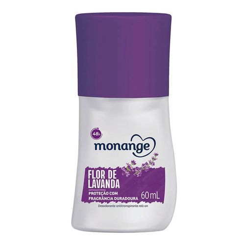 Desodorante Roll-On Monange Flor de Lavanda 60ml Desodorante Roll-On Monange Flor de Lavanda 60ml