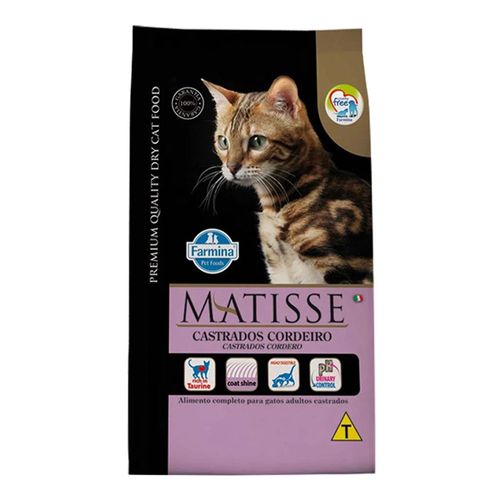 Ração Farmina Matisse Castrado Cordeiro Ração Farmina Matisse Castrado Cordeiro