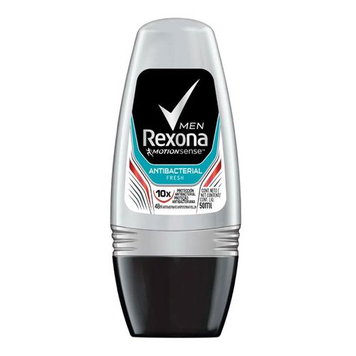Desodorante Rollon Rexona Antibacteriano Fresh 50ml Desodorante Rollon Rexona Antibacteriano Fresh 50ml