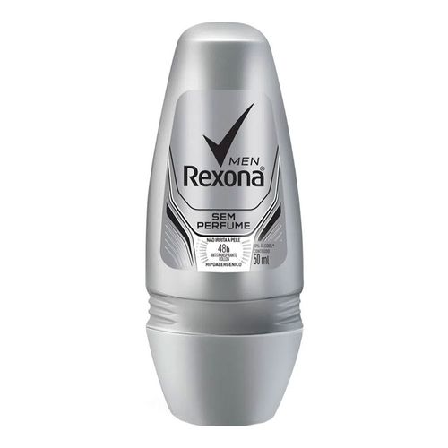 Desodorante Rollon Rexona Men Sem Perfume 50ml Desodorante Rollon Rexona Men Sem Perfume 50ml