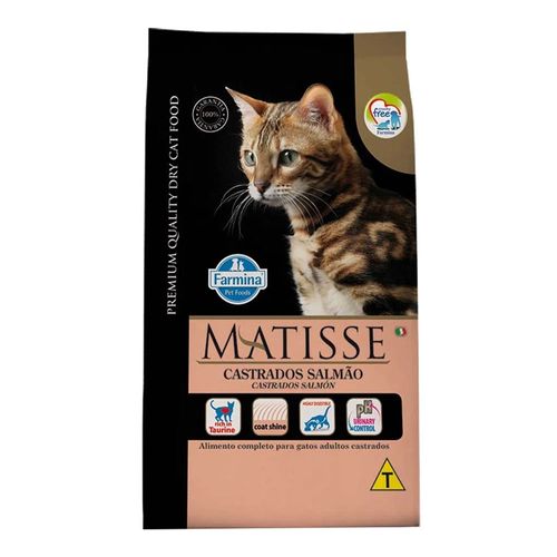 Ração Farmina Matisse Castrado Salmão