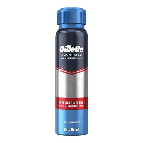 Desodorante Spray Gillette Pressure Defense 93g Desodorante Spray Gillette Pressure Defense 93g