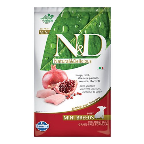 Ração Farmina N&D Filhote Raças Pequenas Frango e Roman Ração Farmina N&D Filhote Raças Pequenas Frango e Roman