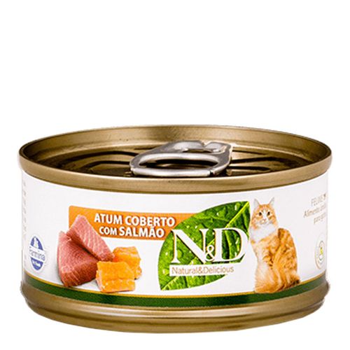 Ração Farmina N&D Úmida Atum com Salmão Ração Farmina N&D Úmida Atum com Salmão