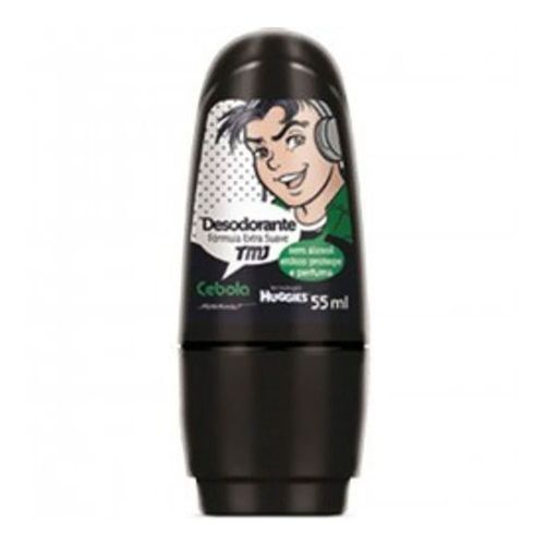 Desodorante Turma da Mônica Jovem Roll On Cebola 55ml Desodorante Turma da Mônica Jovem Roll On Cebola 55ml