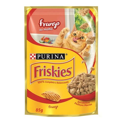 Ração Friskies Sachê Frango - 85g Ração Friskies Sachê Frango - 85g