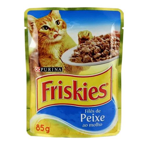 Ração Friskies Sachê Peixe - 85g