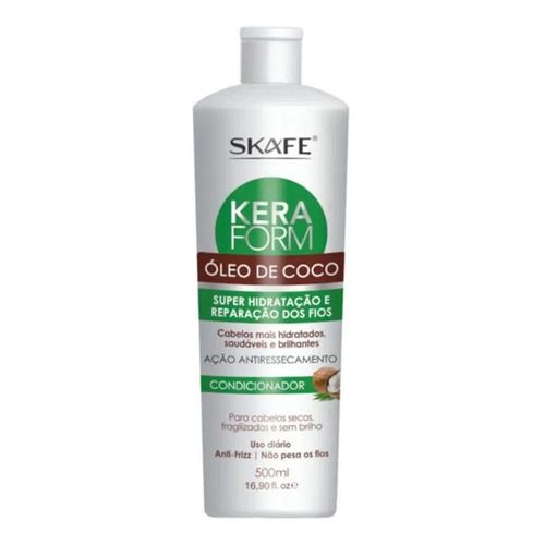 Condicionador Skafe Keraform Óleo De Coco 500ml Condicionador Skafe Keraform Óleo De Coco 500ml