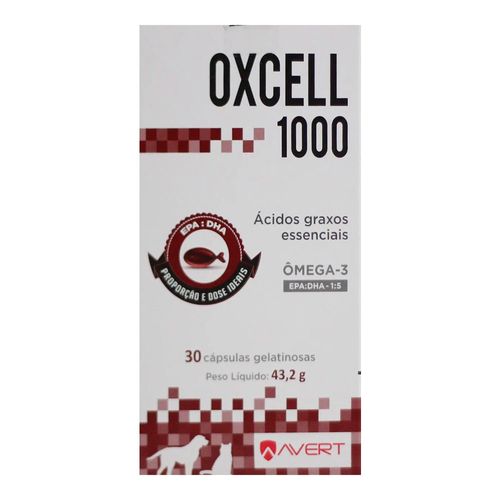 OXCELL 1000mg - 30 Cápsulas gelatinosas
