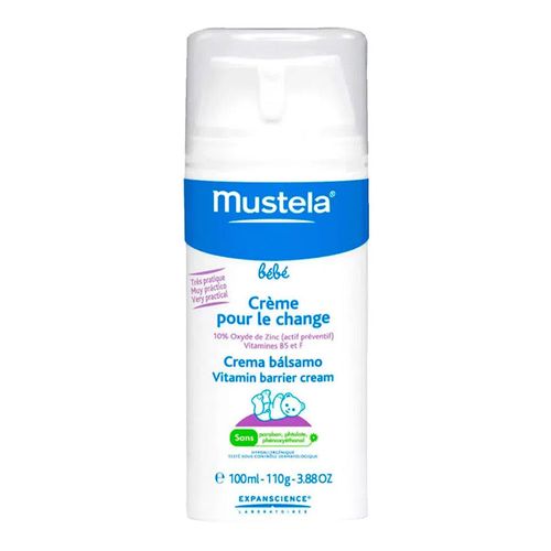 Creme Vitaminado Pump Mustela Prevenção de Vermelhidões 110g Creme Vitaminado Pump Mustela Prevenção de Vermelhidões 110g