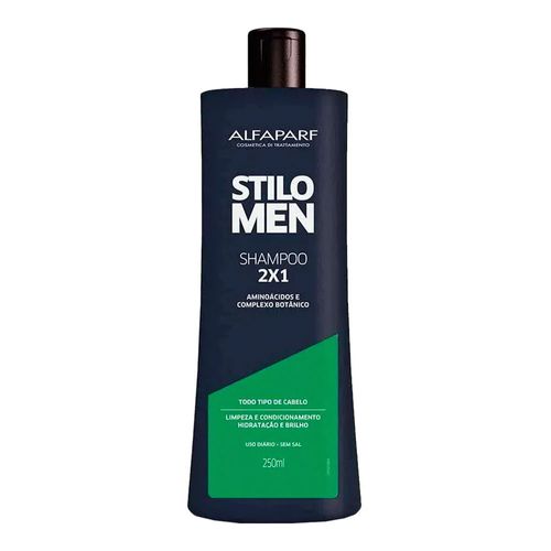 Shampoo Alfaparf Stilo Men 2 em 1 250ml Shampoo Alfaparf Stilo Men 2 em 1 250ml