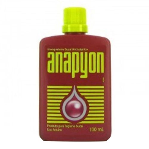 Enxaguatório Bucal Antisséptico Anapyon 100ml Enxaguatório Bucal Antisséptico Anapyon 100ml