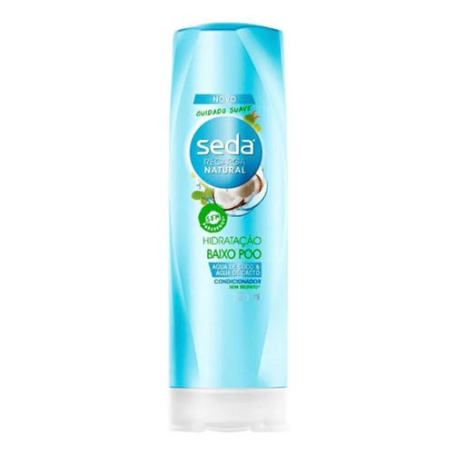 Condicionador Seda Recarga Natural Hidratação Baixo Poo 325ml Condicionador Seda Recarga Natural Hidratação Baixo Poo 325ml