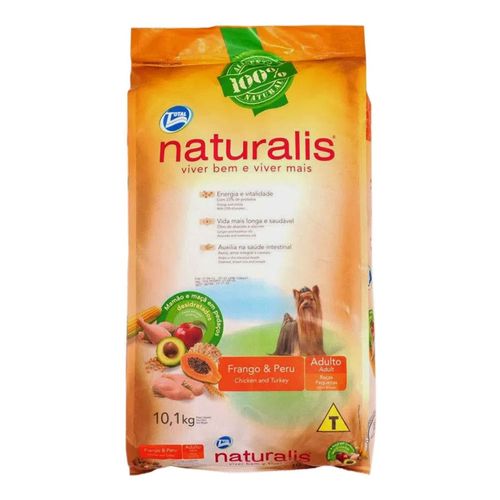 Ração Naturalis Adulto Frango e Peru Raças Pequena Ração Naturalis Adulto Frango e Peru Raças Pequena