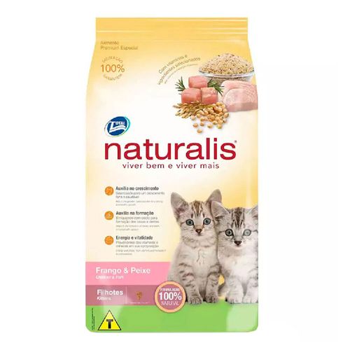 Ração Naturalis Gato Filhote Frango & Peixe Ração Naturalis Gato Filhote Frango & Peixe