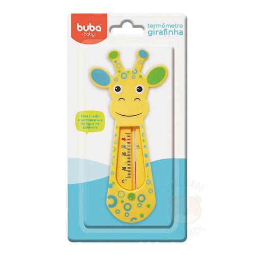 Termômetro para banho Girafinha Azul (0m+) - Buba